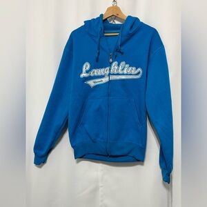 Popular Destinations Women’s Hooded Sweatshirt Laughlin Size: M
